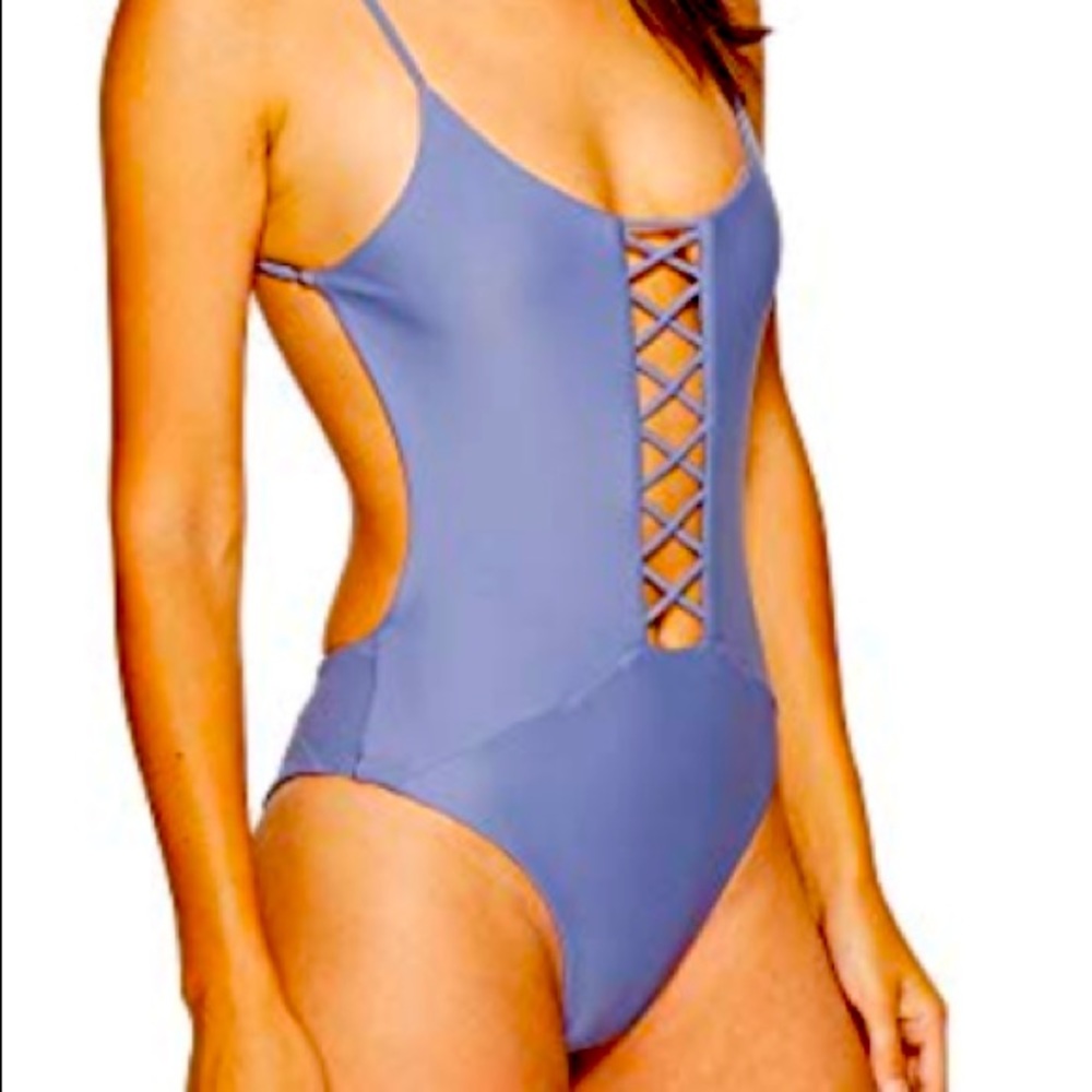 NWT Rip Curl Lattice One Piece Swimsuit L - Picture 4 of 9